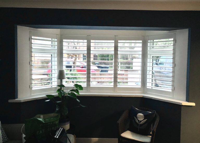 Interior plantation shutters