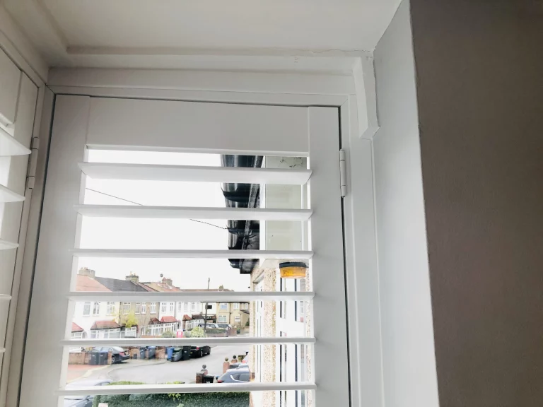 Bespoke ash wood shutters