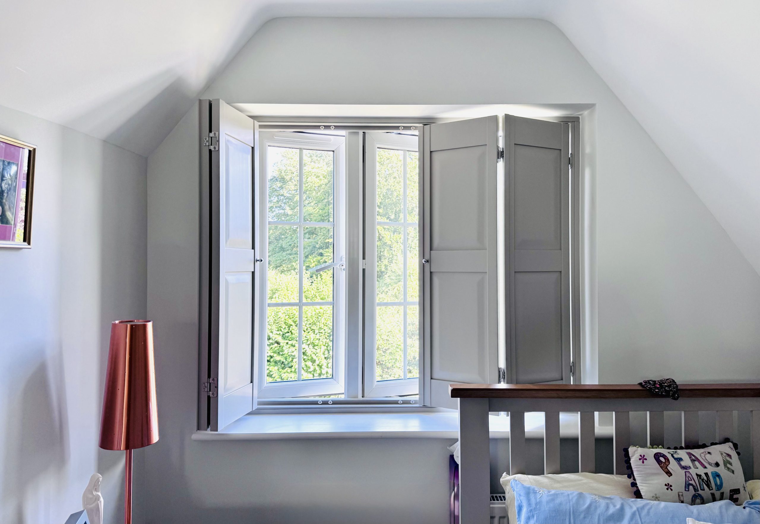 Solid Panel shutters Loughton