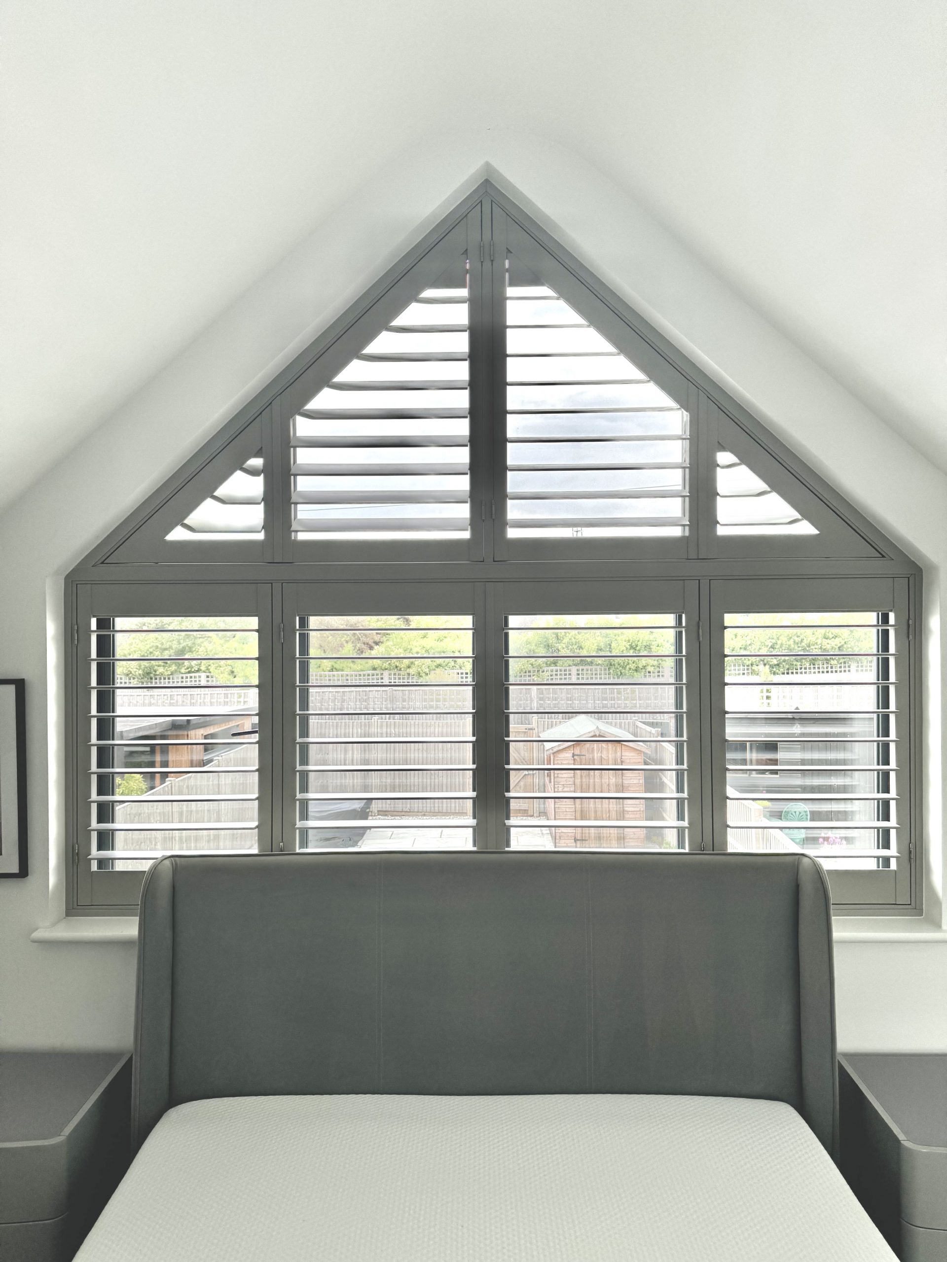 Bespoke Shape Shutters in Upminster